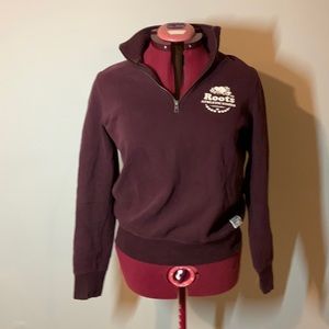 Dark purple roots sweater